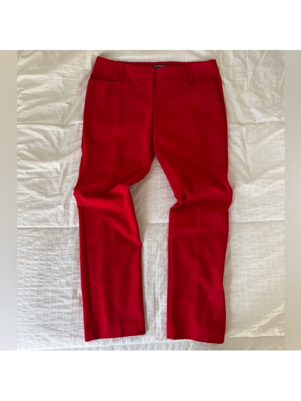 Express Red Single-Button suit - Picture 4 of 7